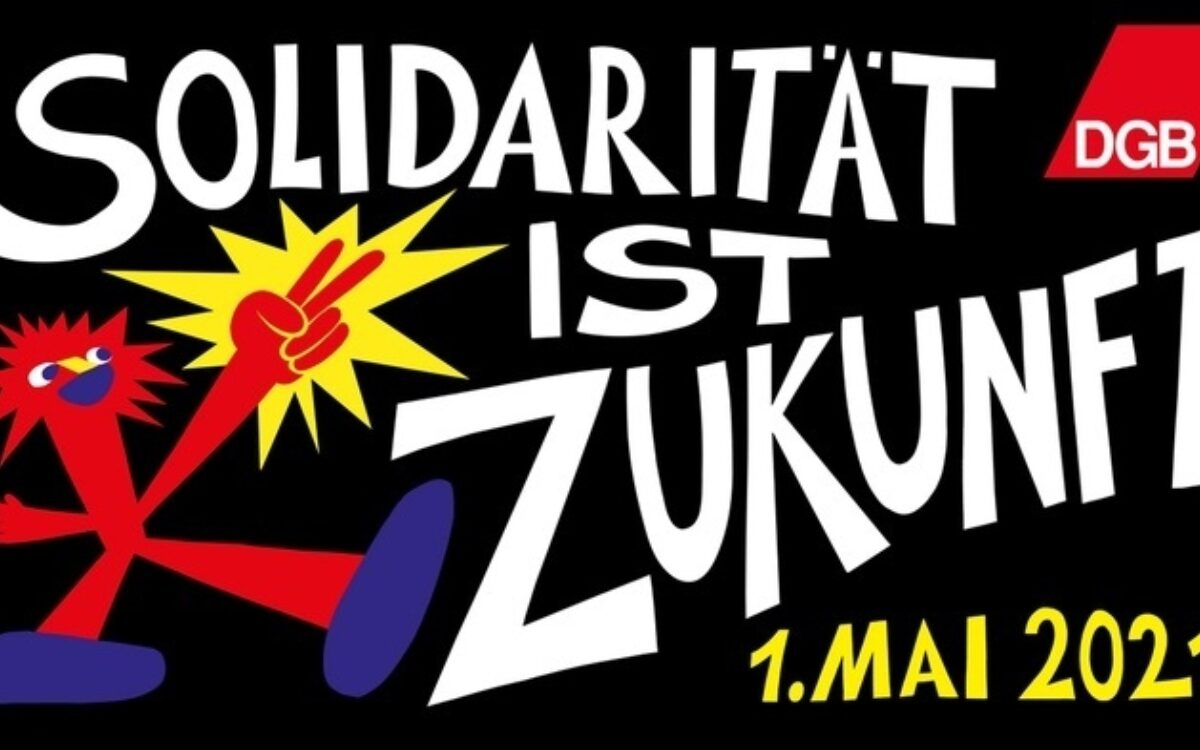 Maikundgebung Plakat DGB Maikundgebung Plakat DGB
